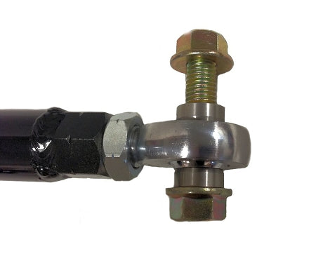 7/8" HD heim joint threaded into hex tube adapter