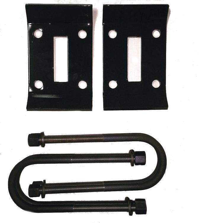 Optional U bolt upgrade kit with 5/8 U bolts and 3/8 plates