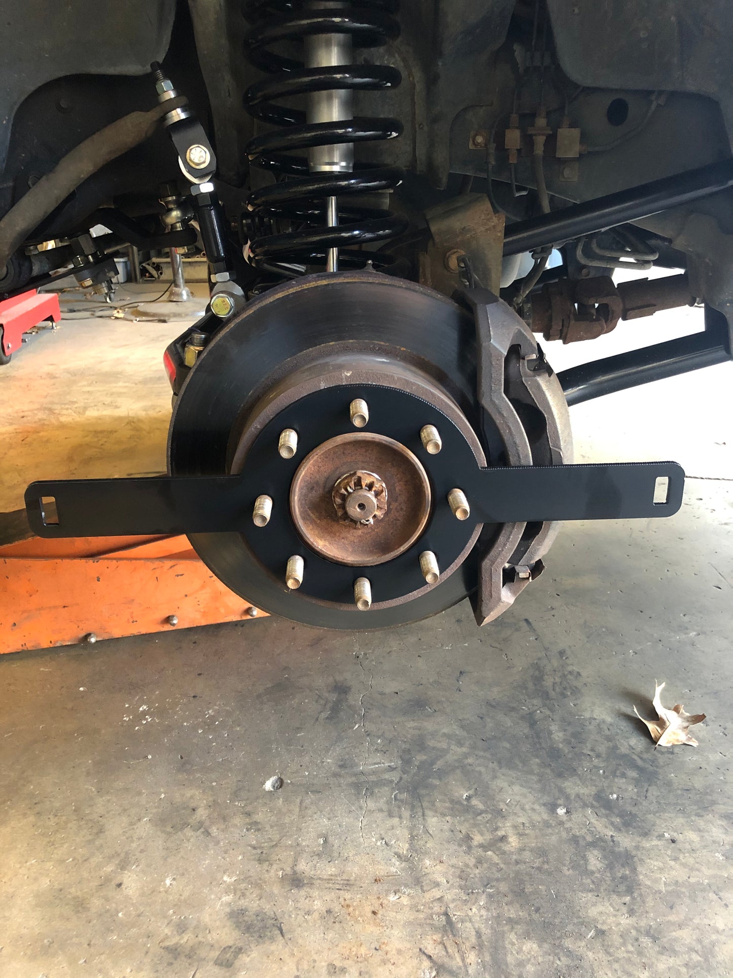 Clears hub and brakes for a perfect fit