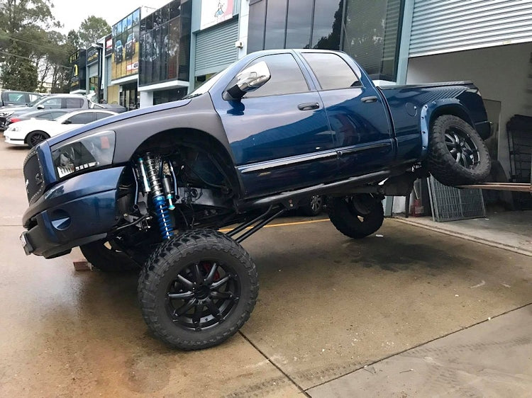 Our long arms used on a build in Australia